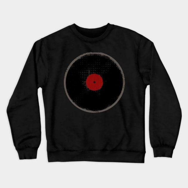 The Vinyl Record Crewneck Sweatshirt by ddtk